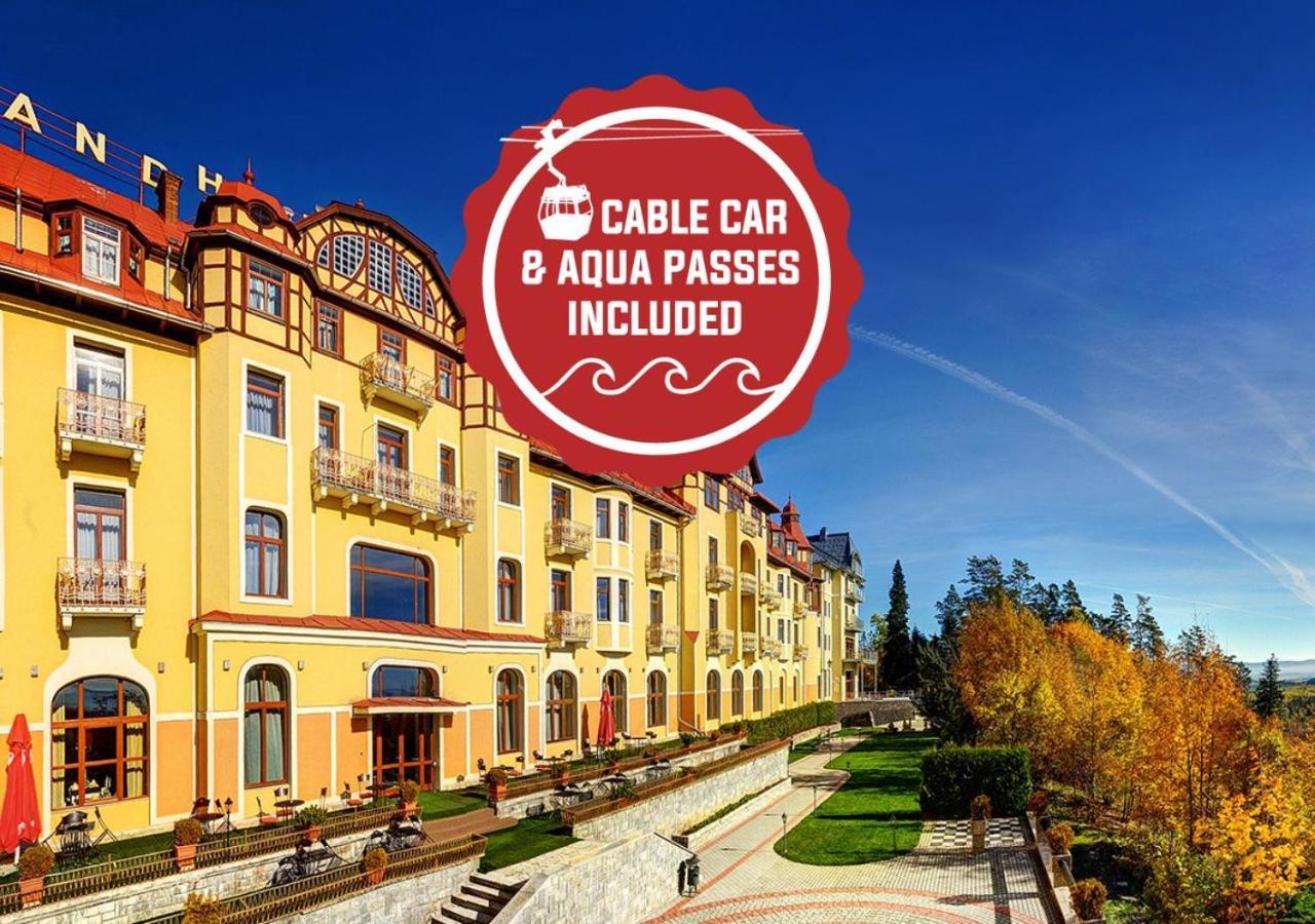 Grand Hotel Praha Tatranská Lomnica Exteriör bild